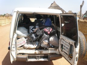 Transport of donations